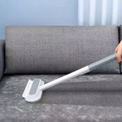 Resim 1 Parça Çok Fonksiyonlu Evcil Hayvan Tüyü Temizleyici, Uzun Saplı ve Dayanıklı Naylon Malzemeden Yumuşak Lint Rulosu – Kedi & Köpeklerin Döşemelerdeki tüyleri İçin Ideal (Kutulu Paketleme) 