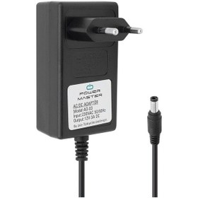 Resim POWERMASTER PM-12667 12 VOLT - 3 AMPER PLASTİK KASA PRİZ TİPİ ADAPTÖR 5.5*2.5 UÇ 