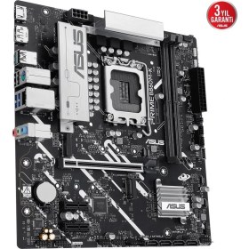 Resim ASUS PRIME B860M-K SOKET 1851P DDR5 DP/HDMI SATA3 USB3.2 mATX ANAKART 