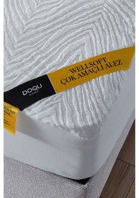 Resim Wellsoft Çok Amaçlı Sıvı Geçirmez Fitted Alez 200x200 Beyaz 