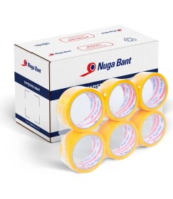Resim Nuga 45 mm x 40 mt Sarı Koli Bandı 36 Adet 