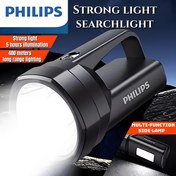 Resim Philips el feneri şarj edilebilir ultra uzun ömürlü büyük kapasiteli taşınabilir arama lambası açık hava acil aydınlatma 