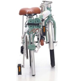 Resim Bianchi Katlanır Bisiklet 21 Vites 20 inç Jant Erkek Cinsiyet Vintage Celeste Renk 