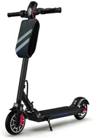 Resim Microcase Taşınabilir Su Geçirmez 3 Bölmeli Geniş İç Hacimli Flaşörlü Scooter Bisiklet Çantası AL4249 Siyah 