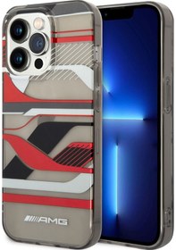 Resim İphone 14 Pro Max Uyumlu Kılıf Amg Transparan Grafik Dizayn Kapak 