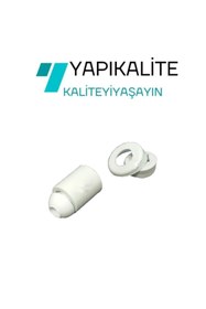 Resim YAPI KALİTE 4 Adet Taharat Çubuğu Ucu Plastik Beyaz Taharet Borusu Ucu Perletörü Aparatı 