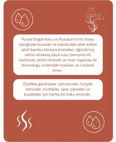 Resim Pureal Doğal Koku ve Rutubet Emici Kese 