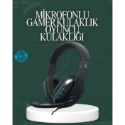 Resim Aspata Store Buğz Kablolu Gaming Headset – Net Ses Ayrımı ve Ayarlanabilir Konfor 