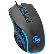 Resim Prestigegoods Hxsj X100 Usb Kablolu 3600 Dpı Rgb Oyuncu Fare - Rgb Işık Effekli X100 
