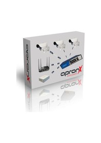 Resim Apronx 8 Port 10/100/1000 8 PoE Ports + 2Gb Port Uplink 125W PoE Switch 