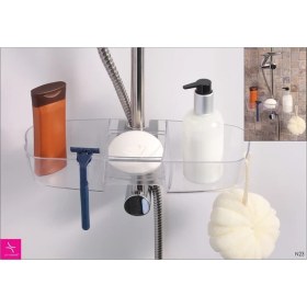 Resim Primanova Drıppy Duş Sepeti Naturel 