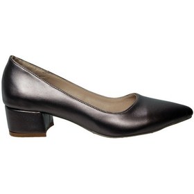 Resim Feles Platin Kısa Topuk Abiye Ayakkabı 