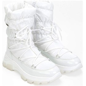 Resim Othree Kadın Deri & Tekstil Kar Botu 1020 1728 Bn Bot Sk23/24 Beyaz 