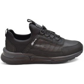 Resim Mp 2052 Rahat Ortopedik Taban Günlük Erkek Spor Ayakkabı Ortopedik Taban Siyah 