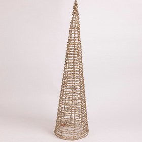 Resim Işıklı Yılbaşı Ağacı Dekor 80 cm 