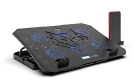 Resim Inca Inc-617gms Empousa Lcd Control Panel 6x60 Mm 3200rpm 2xusb Gaming Notebook Soğutucu 