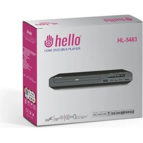 Resim Hello HL-5483 Kumandalı DVD Player 480I 576I 720P60 1080P Çözünürlük Seçenekleri 