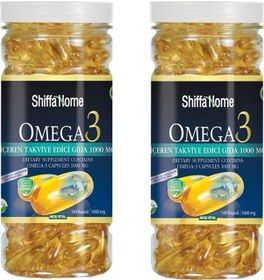 Resim 2 Adet Aksu Vital Shiffa Home Omega 3 100 Softgell 