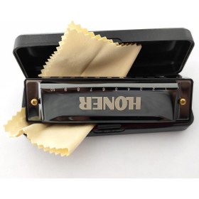 Resim Shop a Way Honer H1005 - Profesyonel Ağız Mızıkası - Metal Gövde - Siyah - C 