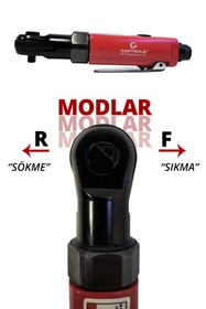 Resim G GAPTOOLS 1/4 Havalı Cırcır Kolu GPC1202 