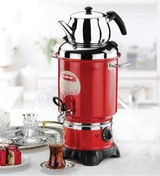 Resim ÇAKIR Narin Kırmızı Renkli Çay Makinesi 