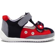Resim Minno Kids MK1835 Lacivert / Gri Erkek Çocuk Çift Cırtlı Sandalet 