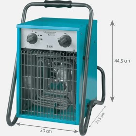 Resim Voltomat Ipx4 5000W Termostatlı Şantiye Isıtıcısı 