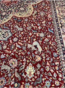 Resim RD RAMAZAN DAĞ EL HALI SANATI El Dokuma Sümerbank Hereke Halısı İmzalı Muazzam Bir Eser Ebat 315x200 