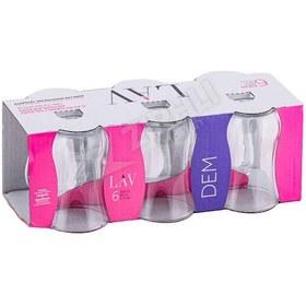 Resim 4 Adet Lav Küçük Çay Bardakları 6 Lı Lv-30011e Çok Renkli 
