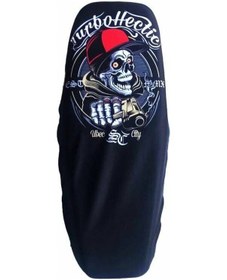 Resim 3d Üniversal Koltuk Kılıfı Kurukafa Çok Renkli 