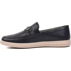 Resim Pierre Cardin 191074 Lacivert Hakiki Deri Erkek Casual Ayakkabı 001 