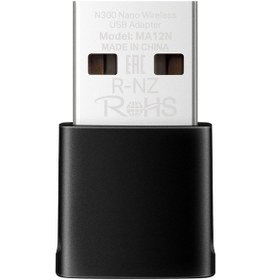 Resim Mercusys Ma12n N300 Nano Wireless Usb Adapter 