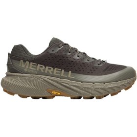 Resim Merrell Merrell Agility Peak 5 Gtx Erkek Yeşil Patika Koşusu Ayakkabısı Bet Haki 