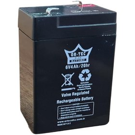 Resim Ortec 6v 4ah (5 Adet) Bakımsız Kuru Akü 2024 Üretim 