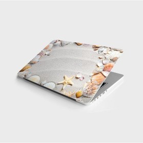 Resim Laptop Sticker Bilgisayar Notebook Pc Kaplama Etiketi Deniz Kabukları 