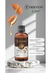 Resim Tatlı Badem Yağı %100 Saf Ve Doğal Soğuk Sıkım Kaş & Kirpik Bakımı,e Vitamini 50 ML 