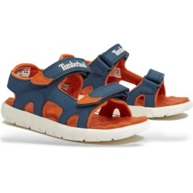 Resim Timberland Lacivert Erkek Çocuk Sandalet TB0A43EAL791-PERKINS Row Backstrap 