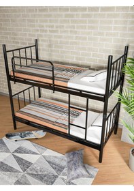 Resim Ejder metal Ranza 90x190 Siyah Ranza (yataksız) 