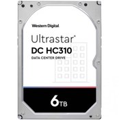 Resim WD Ultrastar DC HC310 0B36039 3.5" 6 TB 7200 RPM 256 MB SATA 3 HDD 