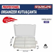 Resim Plastik Bölmeli Çanta Organizer 6 Bölme 