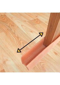 Resim Büro Ev Yalıtımı İçin 4adet Kapı Toz Rüzgar Isı Yalıtır Sızdırmaz Strafor Seti 