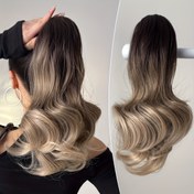Resim YUSULAXI 30.48cm Kısa saç tokası Klipsli Ponytail Uzatma - Sentetik Derin Dalga Saç Peruk, Kadınlar ve Erkekler için Güvenli saç tokası Klipsleri, Doğal Görünüm, Siyah Kahverengi, Günlük Kabarık Pony Tail, Günlük ve Özel Günler için, Ponytail Saç Uzantıları, Çok Yönlü Saç Parçası, Güvenli Klips Bağlantıları 