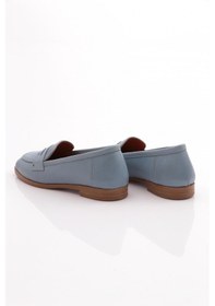 Resim Dgn 010 Kadin Küt Burun Şekilli Babet 010-2109-R1161 Mavi 