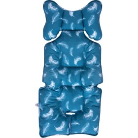 Resim Sevi Bebe Puset ve Oto Koltuğu Minderi Tüy Desen 