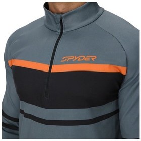 Resim Spyder Spyder Legacy 1/2 Zip Erkek İçlik Üst 4375 Mavi 