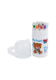 Resim Kk500 Kids Pastel Boya Sılky Crayons 12' Li Renkli 