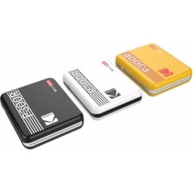 Resim Kodak Mini 3/p300 Retro Akıllı Telefon Fotoğraf Yazıcısı - Siyah 