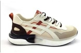 Resim GUJA Erkek Sneaker Spor Ayakkabı, Bej, 4 