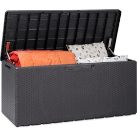 Resim Toomax Portofino 340Lt Bahçe Sandığı, Balkon Depolama Sandığı, Plastik Sandık 