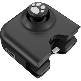 Resim Kepang Iphone Uyumlu Ipad Için Ios Black-Mobile Oyun Denetleyicisi Joystick Pubg Mobile, Call Of Duty, Wild Rift Ile Android Oyun Gamepad (Yurt Dışından) 